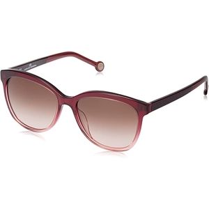 Carolina Herrera Women's Cat Eye Burgundy Fade Sunglasses